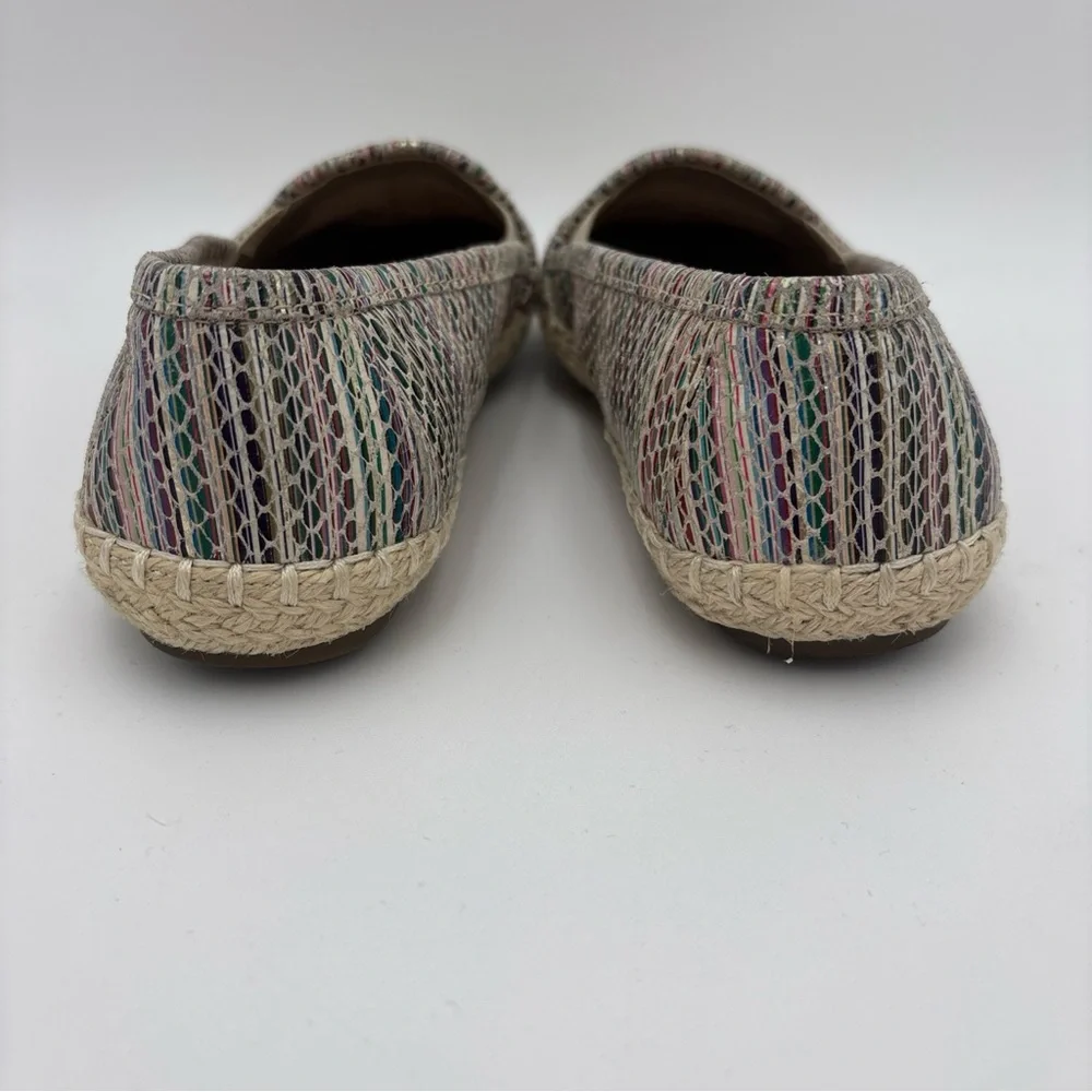 AEROSOLES‎ Colorful Striped Espadrilles